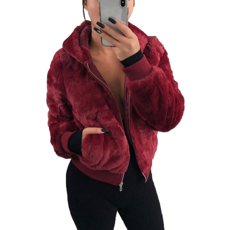 MiNi Faux Fur Jacket