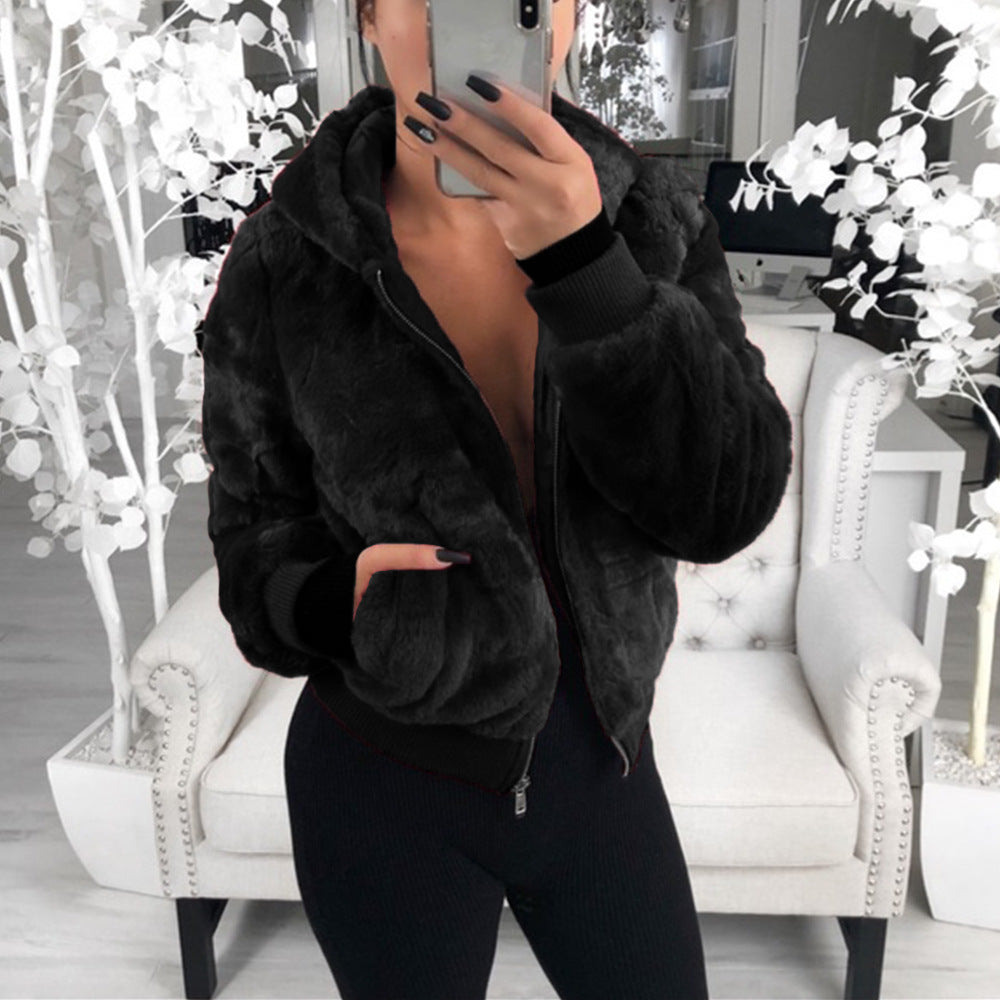MiNi Faux Fur Jacket