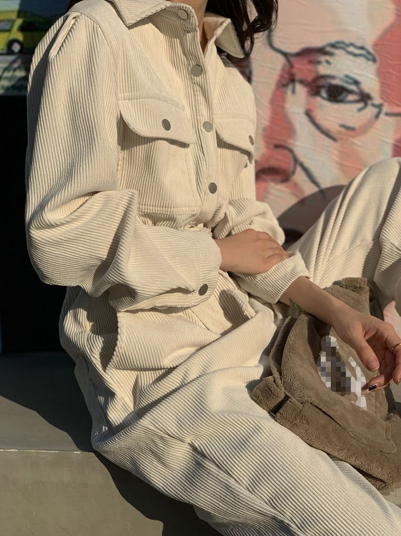 Simplicity White Jumpsuit