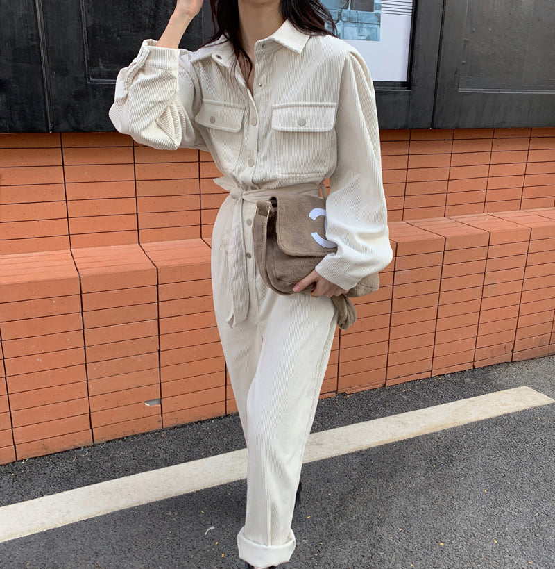 Simplicity White Jumpsuit
