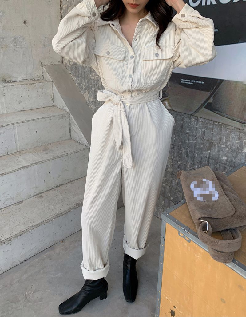 Simplicity White Jumpsuit