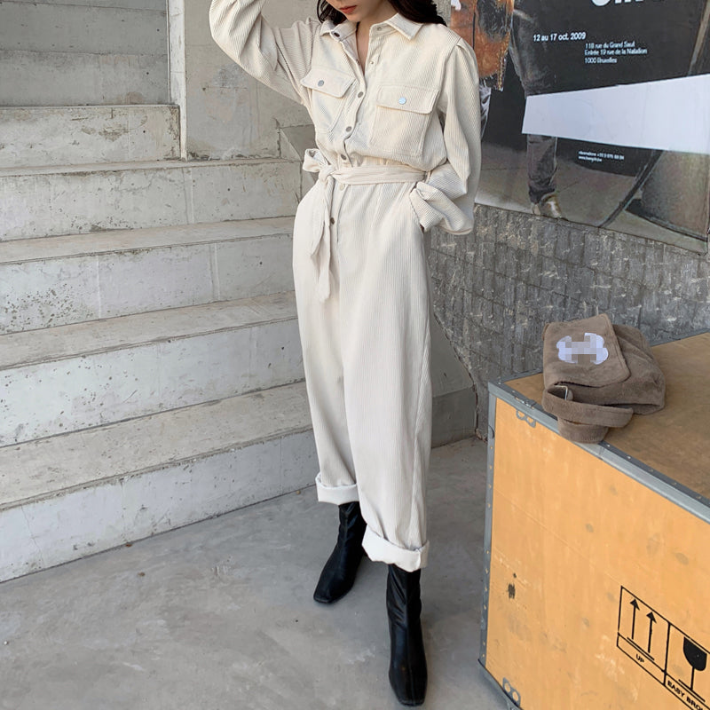 Simplicity White Jumpsuit