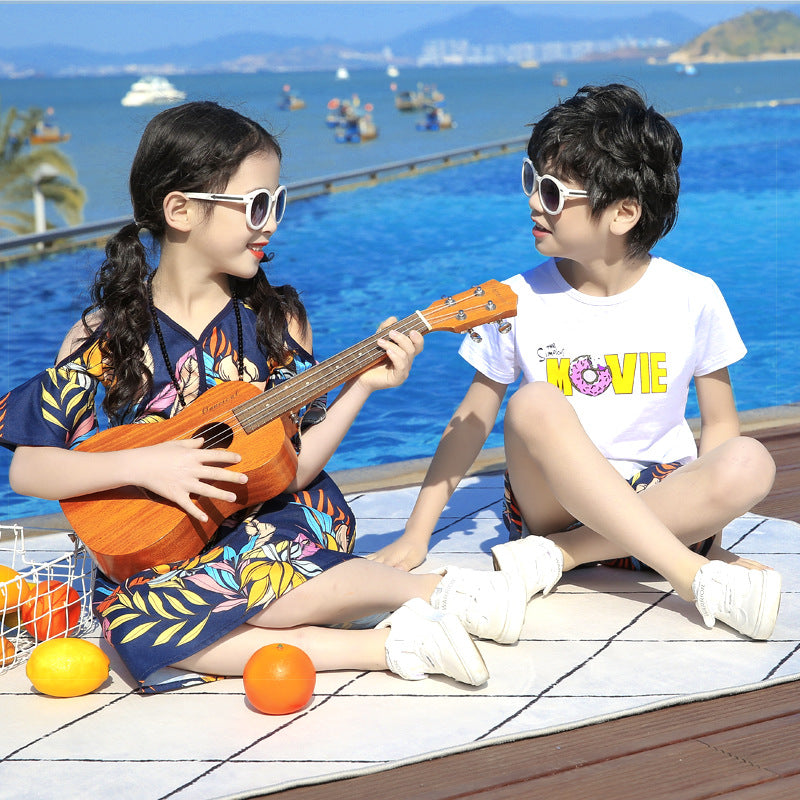 Summer Family Matching Outfit Family look Clothes Set