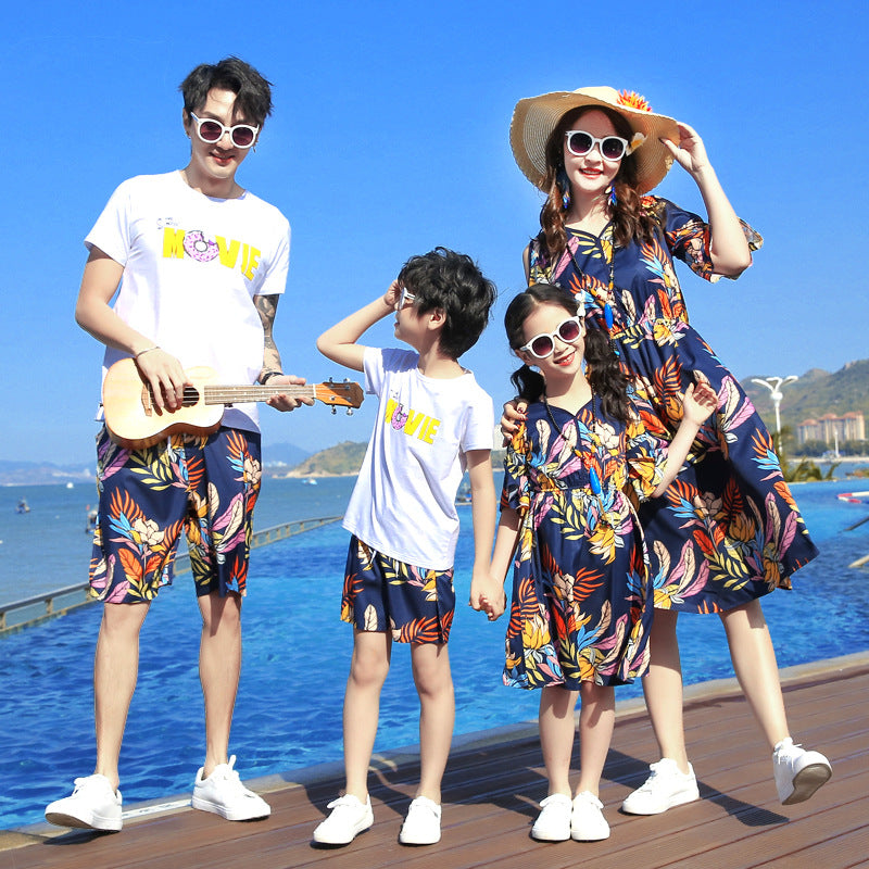 Summer Family Matching Outfit Family look Clothes Set