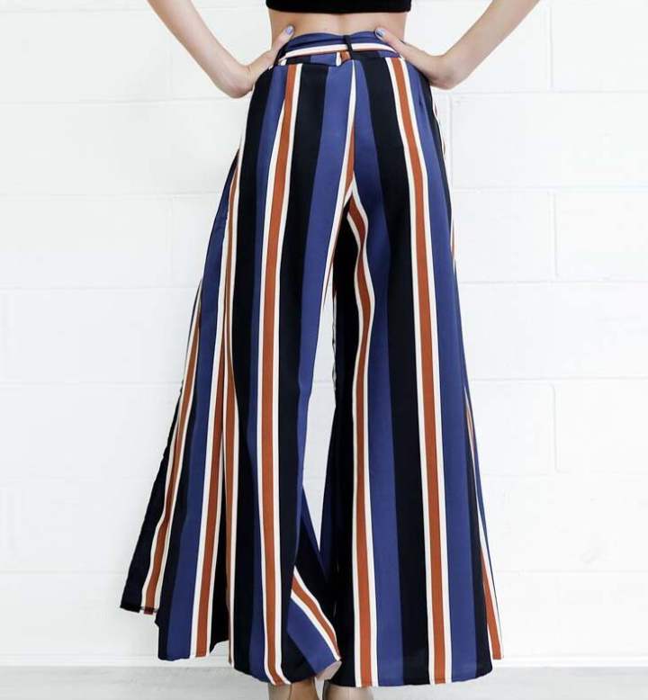 Skirt Pants With Side Splits