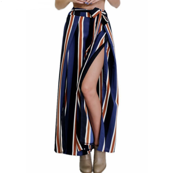 Skirt Pants With Side Splits