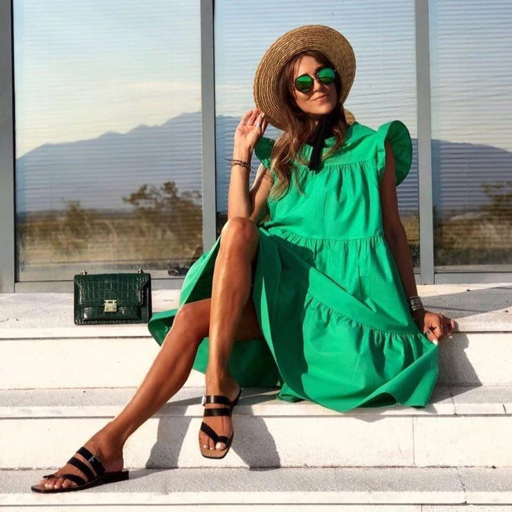 Women's Sweet Holiday A-line Dress