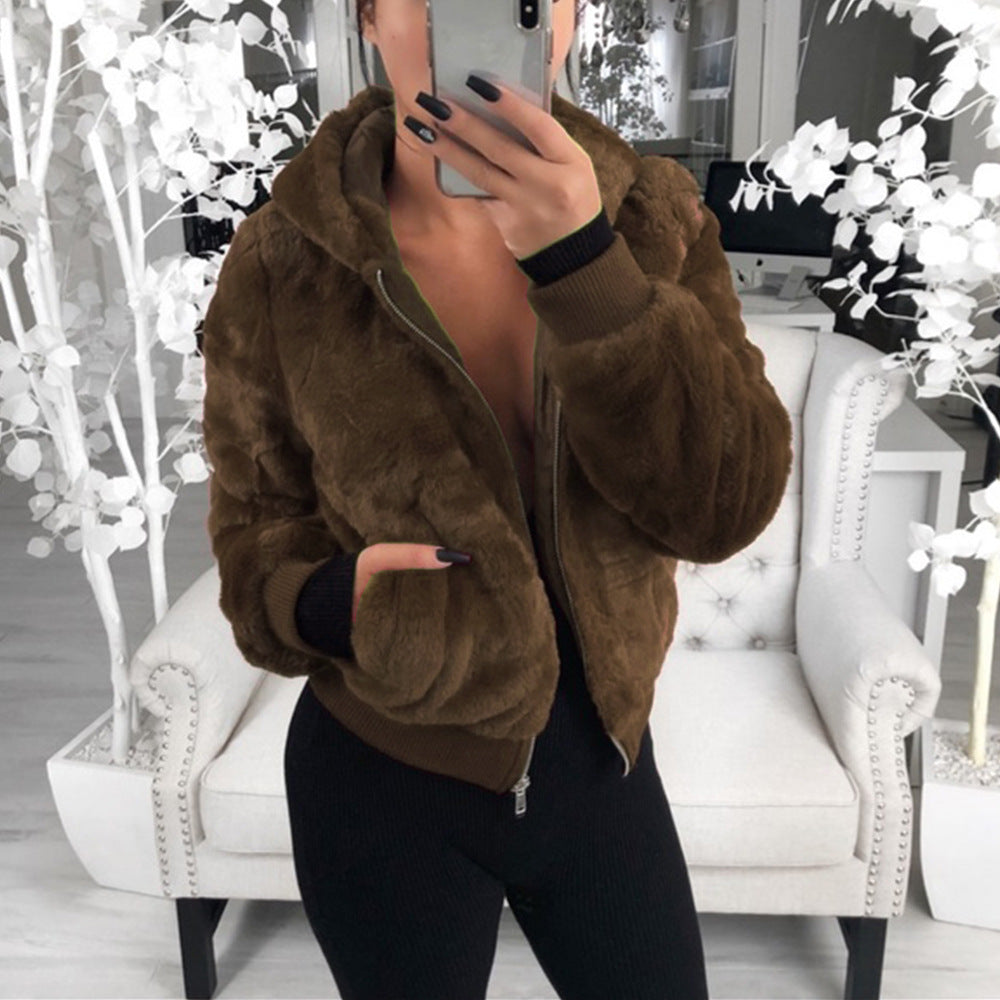 MiNi Faux Fur Jacket