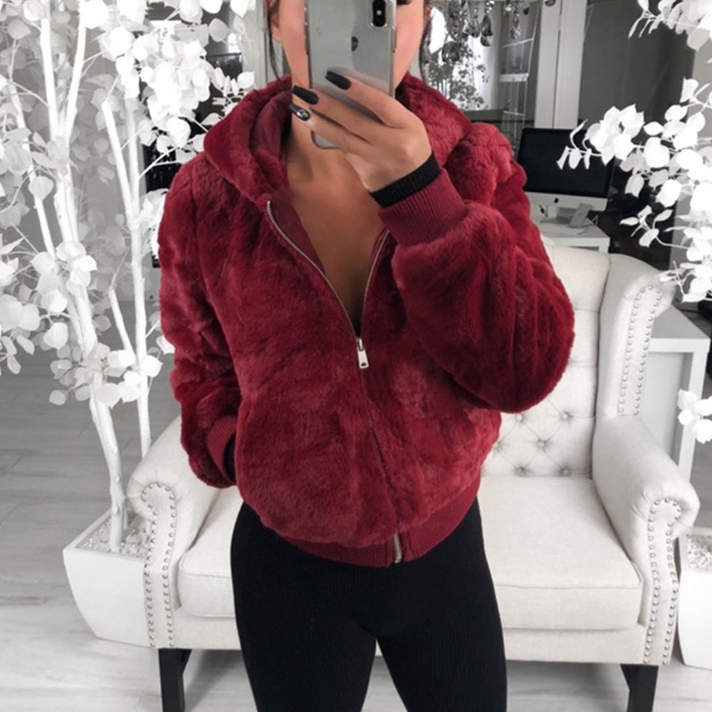 MiNi Faux Fur Jacket