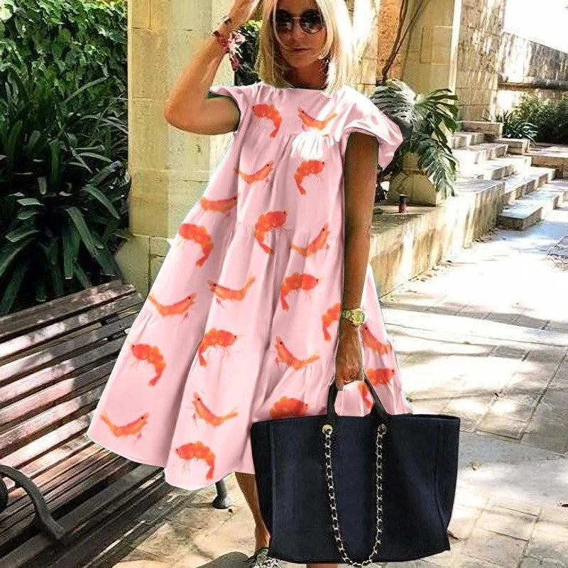 Women's Sweet Holiday A-line Dress