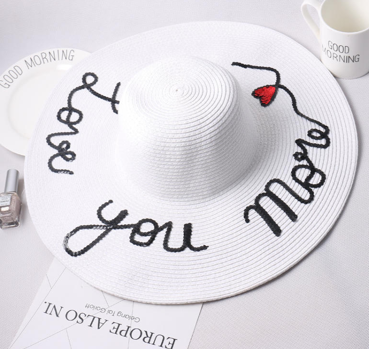 Straw hats for Mom & Baby