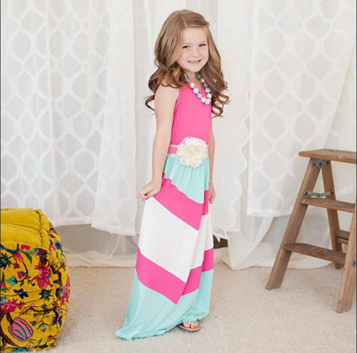 European And American Mother-daughter Dress