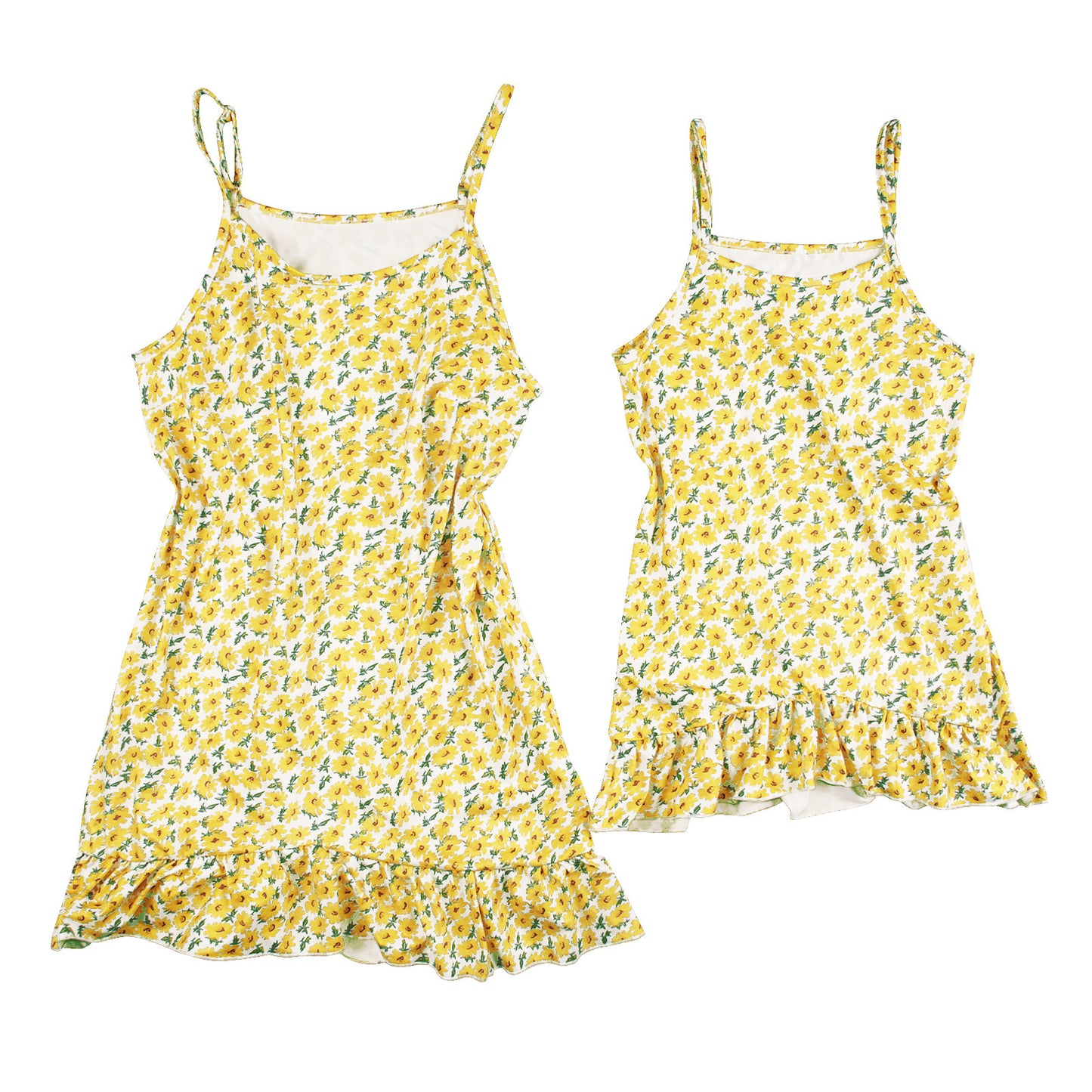Suspender Mother And Daughter Skirt
