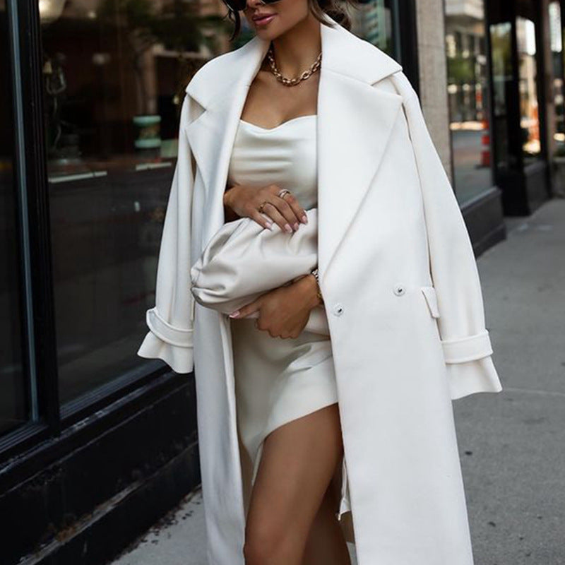 High Street Simplicity Wool Coat