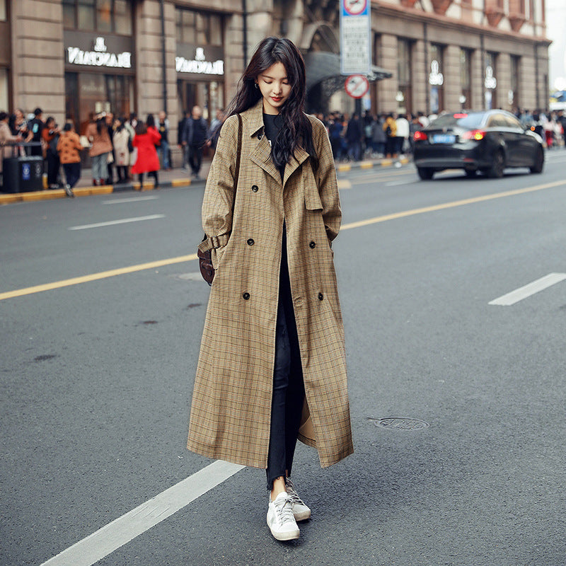 Full-body Windbreaker Trench Coat London Jacket