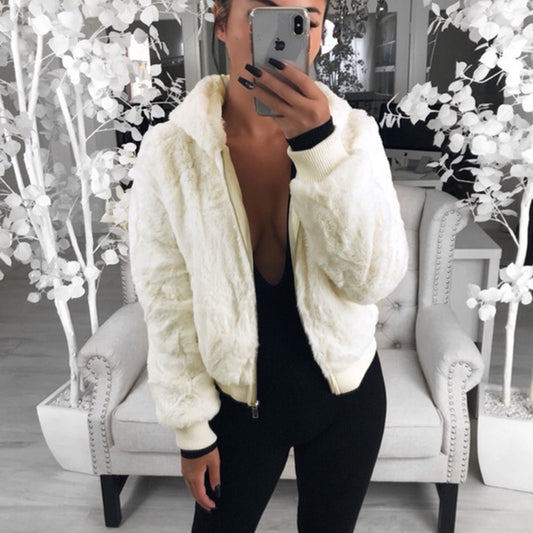 MiNi Faux Fur Jacket