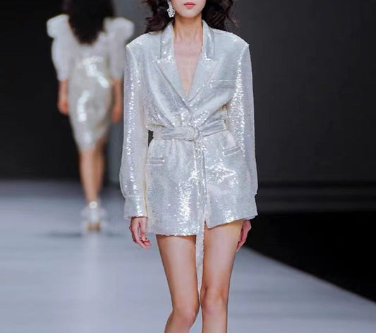 Sequin Blazer