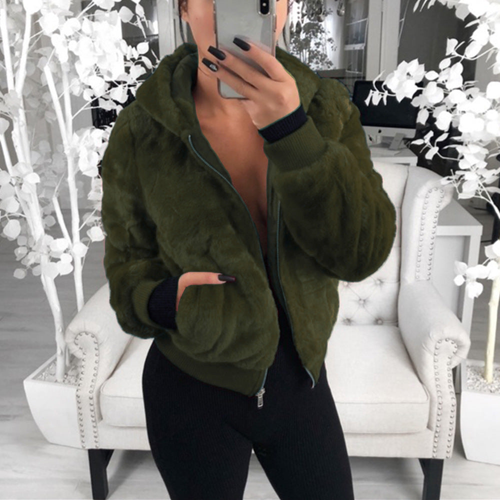 MiNi Faux Fur Jacket
