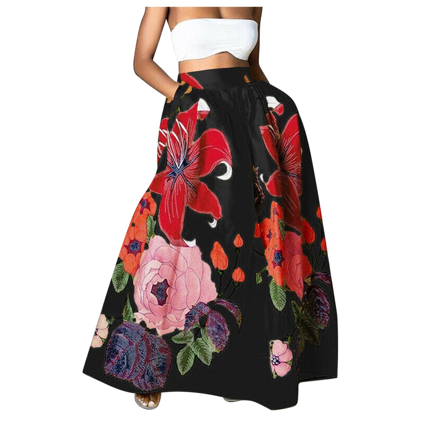 Full Bloom Maxi Skirt
