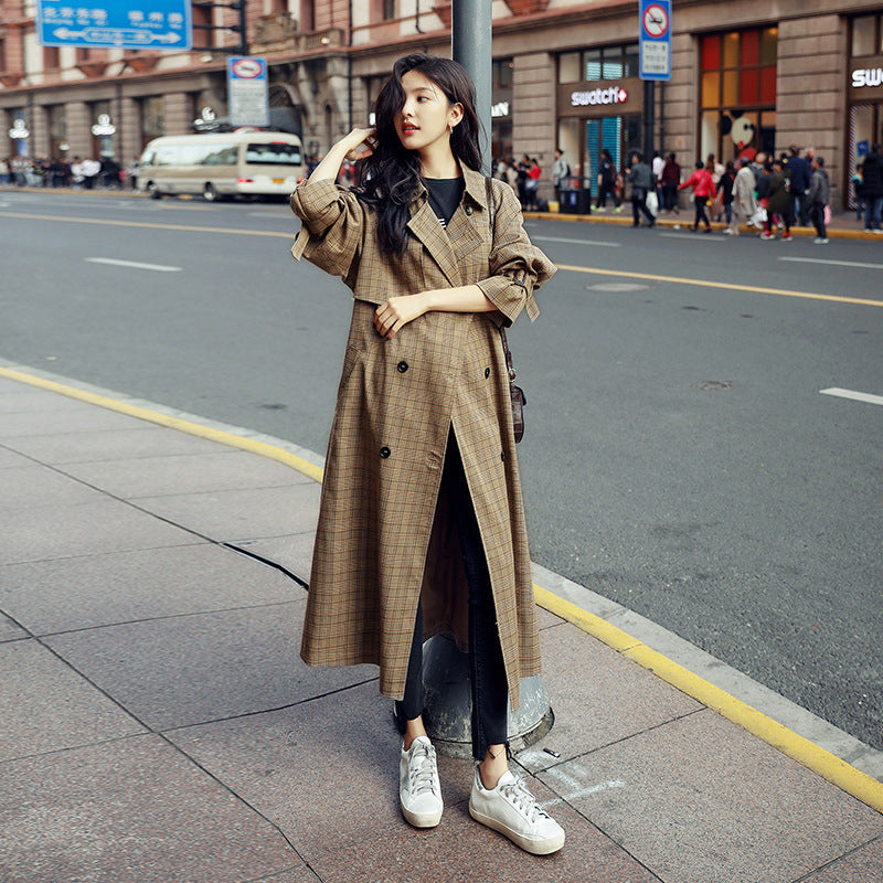 Full-body Windbreaker Trench Coat London Jacket