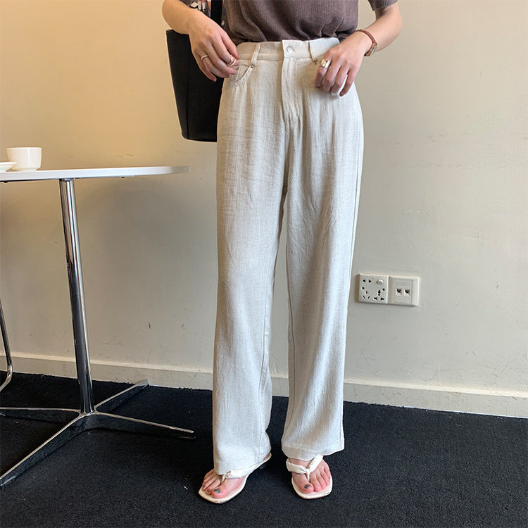 Wide -leg pants