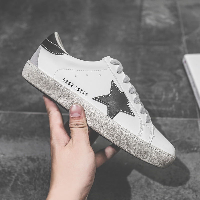 Star white sneakers