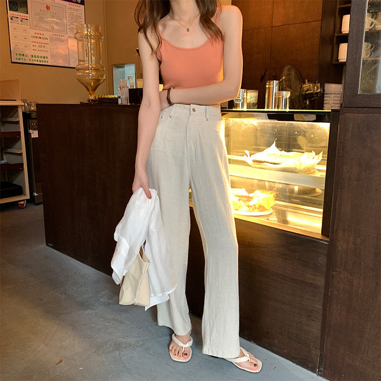 Wide -leg pants