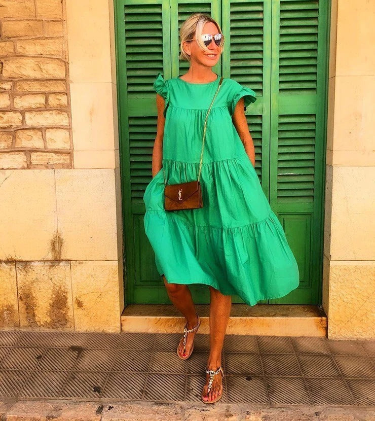 Women's Sweet Holiday A-line Dress