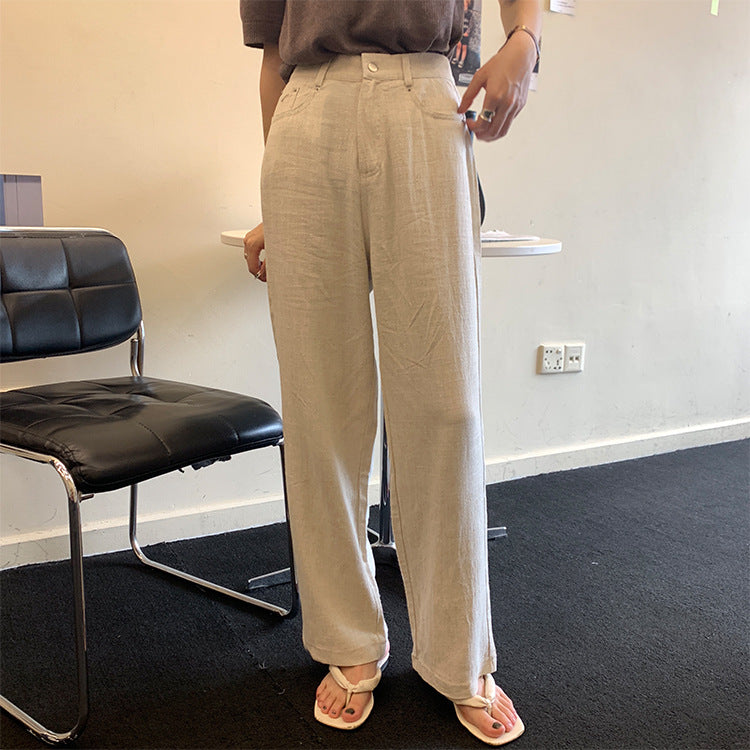 Wide -leg pants