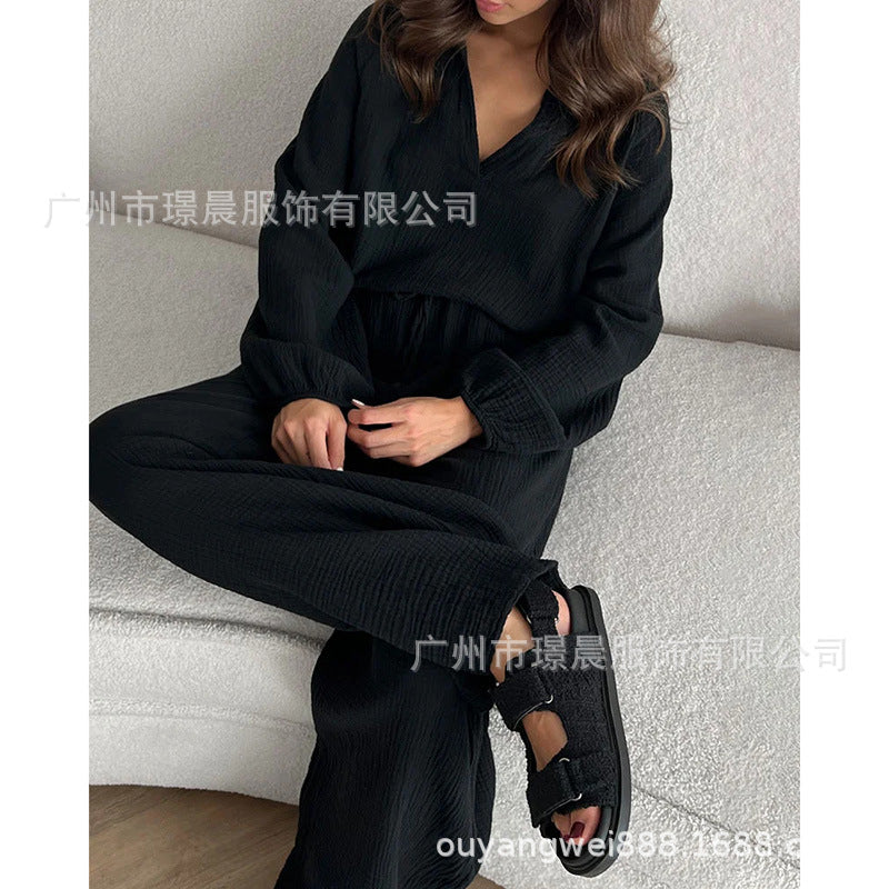 European And American Fashion Elegant Suit Two-piece Set