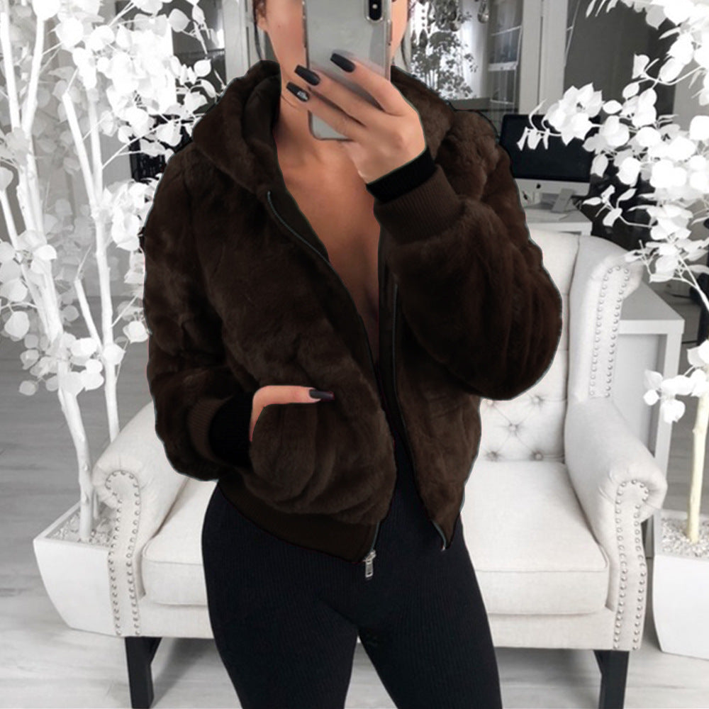 MiNi Faux Fur Jacket
